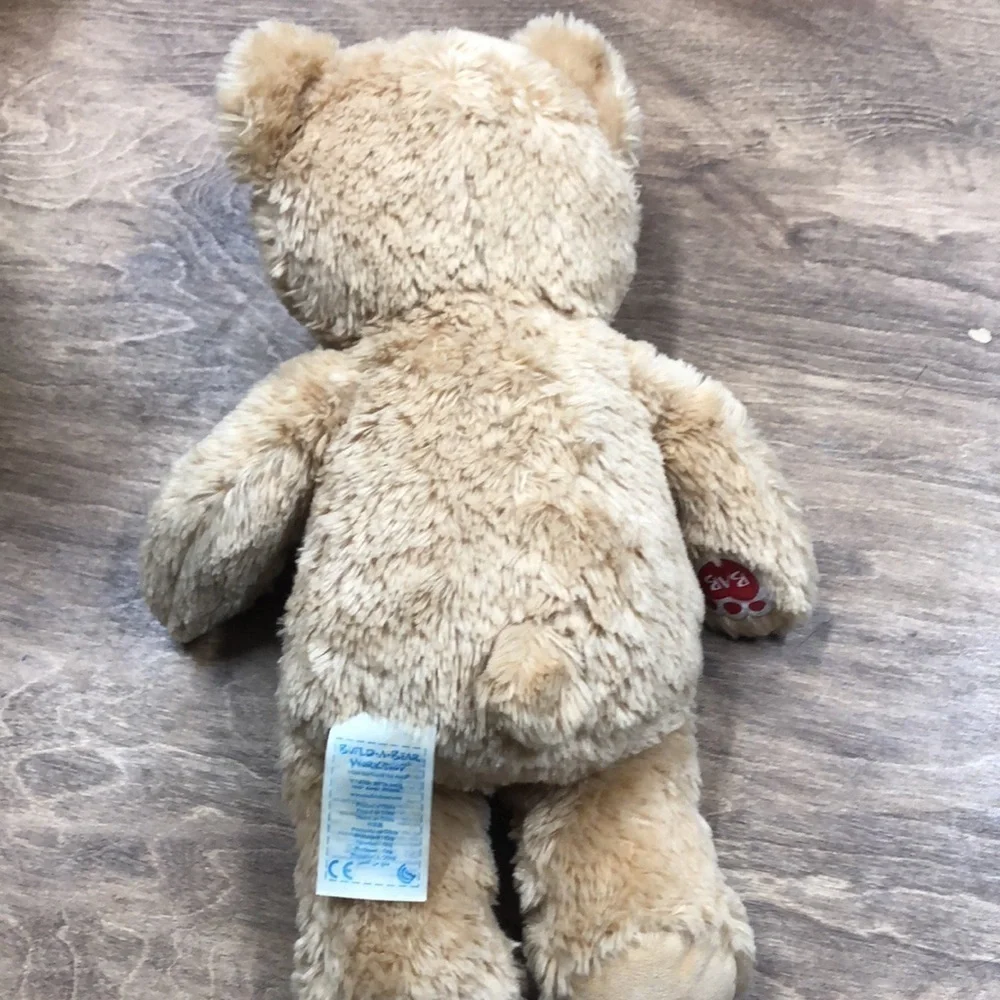 Build a Bear brown stuffed teddy bear
